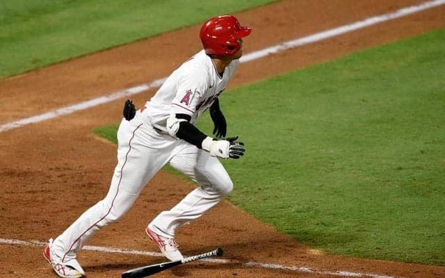 【MLB】大谷翔平の180キロ“弾丸”二塁打は今季チーム最速　フェンス直撃の今季初適時打