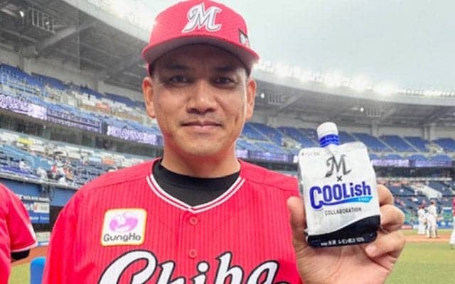 ロッテが夏に向け「Marines×COOLish」開始　選手ロッカーにアイスを常備