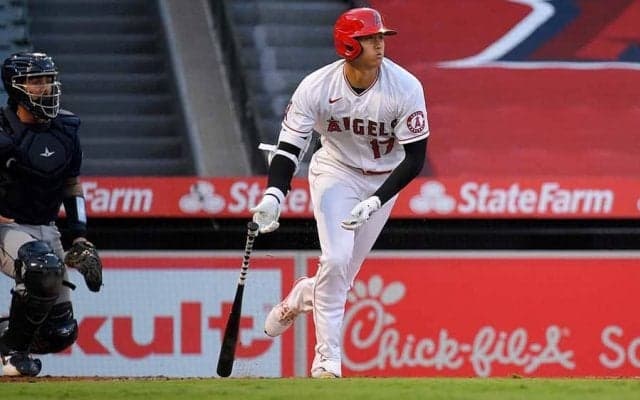 【MLB】大谷翔平、今季1号は右翼への122m豪快弾　低めボール球を完璧に拾う芸術的な一発
