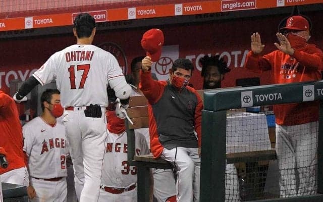 【MLB】大谷翔平、待望1号3ランをMLB公式がトップで速報「オオタニが第1号をかっとばす」