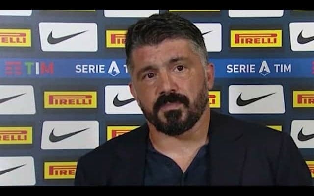 CLでバルサとの対戦を控える監督ガットゥーゾ チームに苦言「魂が...」