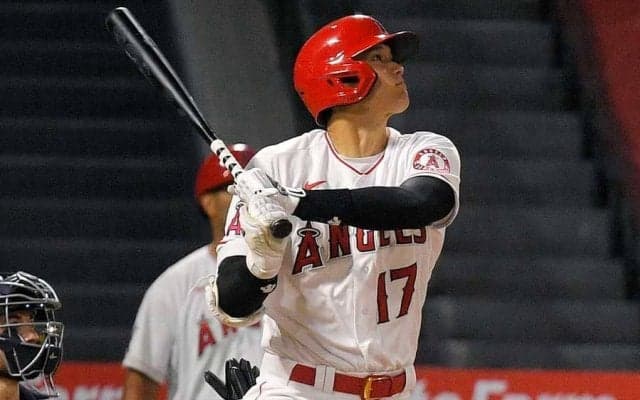 【MLB】大谷翔平のHR着弾地点に“ある傾向”　米記者解析「本拠地の岩がお気に入りだ」