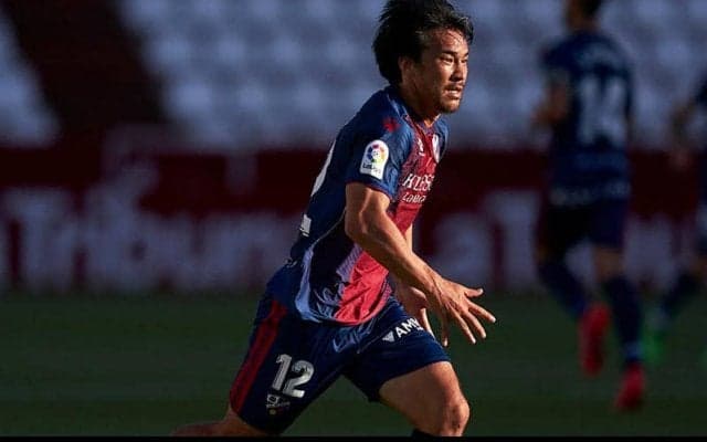 岡崎慎司がファン選定のウエスカ年間MVP！ チーム最多12ゴール