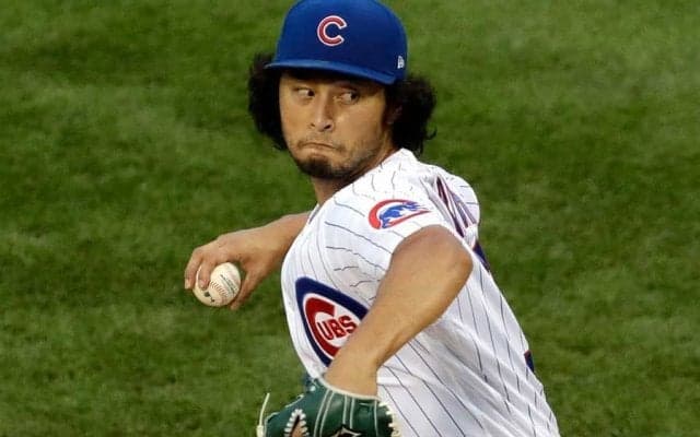 【MLB】ダルビッシュ、絶妙牽制の“師匠”は阪神・西？　「動画を見て練習したら刺せました！」