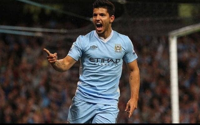 シティのゴールマシーン、アグエロがプレミアデビュー戦でいきなり2ゴール1アシストの大暴れ！【ファースト・ゴールズ】