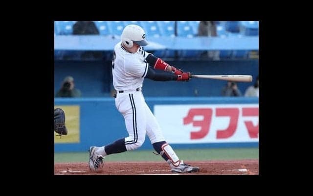 プロ注目・中央大の牧秀悟。「４番は黙ってランナーを還す」の心意気