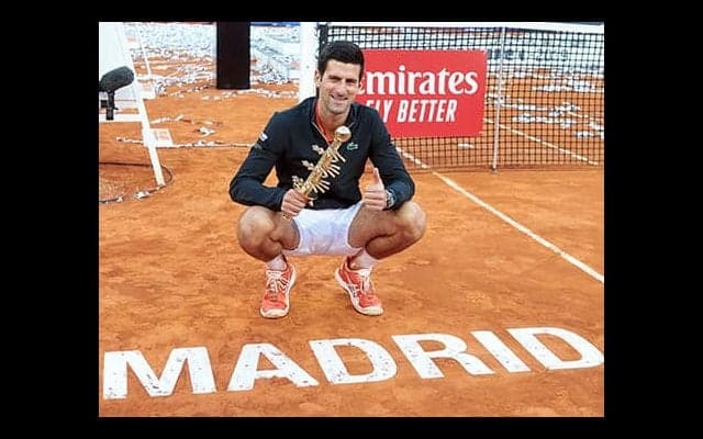  マドリッドOPの中止を勧告 