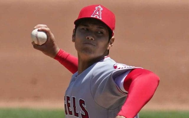 【MLB】大谷翔平、初回は最速154キロで3者凡退　805日ぶり勝利をかけて復帰2戦目登板