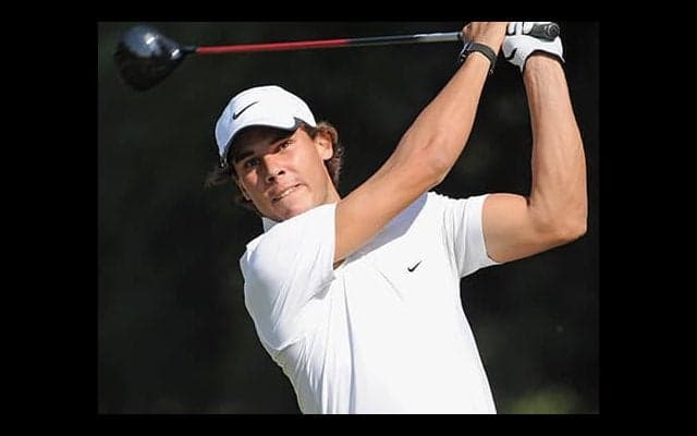  ナダル、ゴルフ大会出場で活躍 
