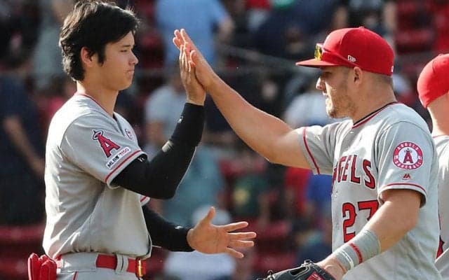 【MLB】トラウト、今季打者専念の大谷翔平へエール「投げられなくても打てる。クールだ」