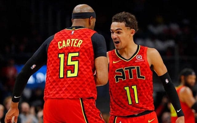 トレイ・ヤングがカーターから受け取ったアドバイスについて「チームをさらなる領域へと導けるように助言してくれた」