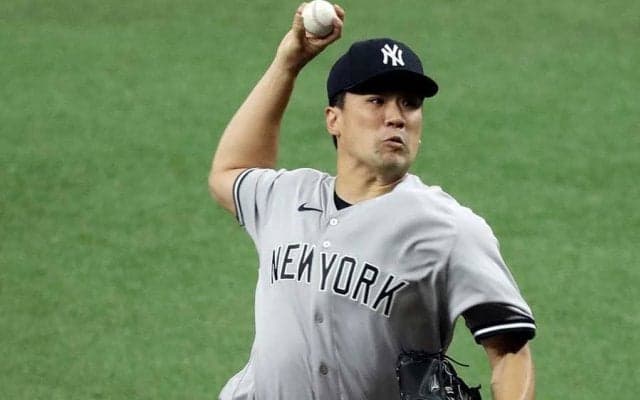 【MLB】田中将大、筒香との初対決に「雰囲気ある」　5回0封に手応え「腕振って投げられた」