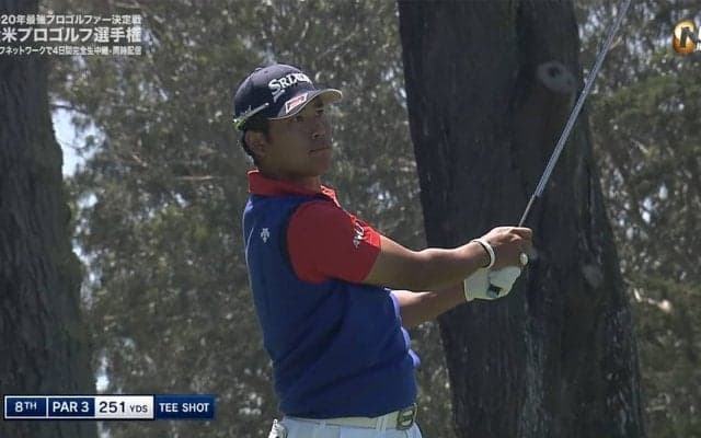 【動画】松山英樹は通算3アンダー16位に浮上／全米プロ2日目