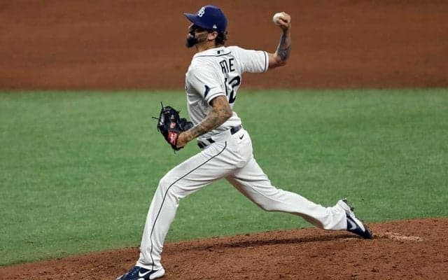 【MLB】「クレイジーな軌道だ！」　レイズ右腕の“超スライド変化球”に米仰天「安打不可能」