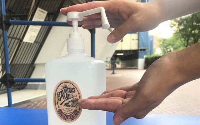 ビールを手指消毒用アルコールに再利用　DeNAが込めたファンと生産者への想い