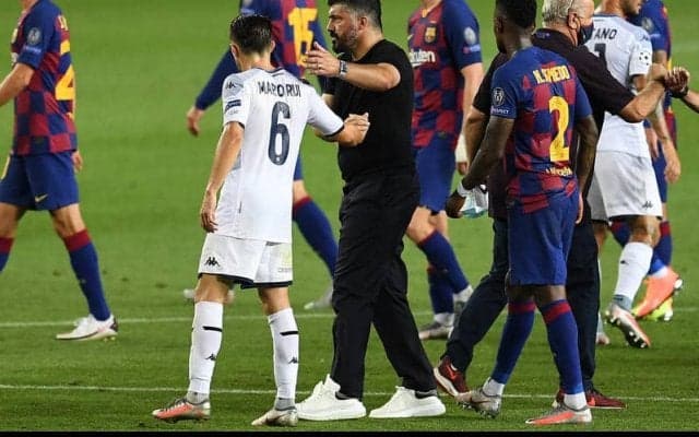 「ブラックアウトが発生したのはがっかり」ガットゥーゾ監督が敗戦の弁