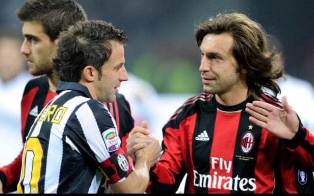 ピルロのユーベ指揮官就任に盟友デル・ピエロが言及、ジダンとの比較も