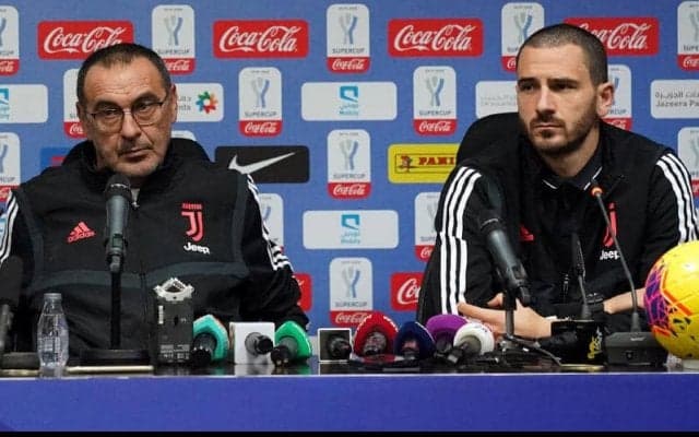 ボヌッチからサッリへ、感謝の言葉