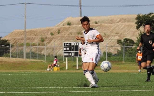 [男子サッカー]先制点挙げるも追加点得られず関学大と１－１