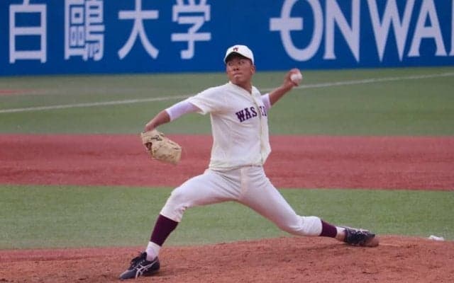 ドラフト候補左腕・早川隆久が自己最速155キロ計測しリーグ戦初完投。主将として打者でも全力疾走【8/10 春季東京六大学野球  明治大学vs早稲田大学】