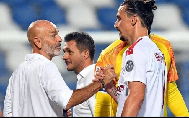 「最初に来て、最後に帰る」後半戦好調維持のミラン、ピオリ監督がイブラヒモビッチの影響を明かす