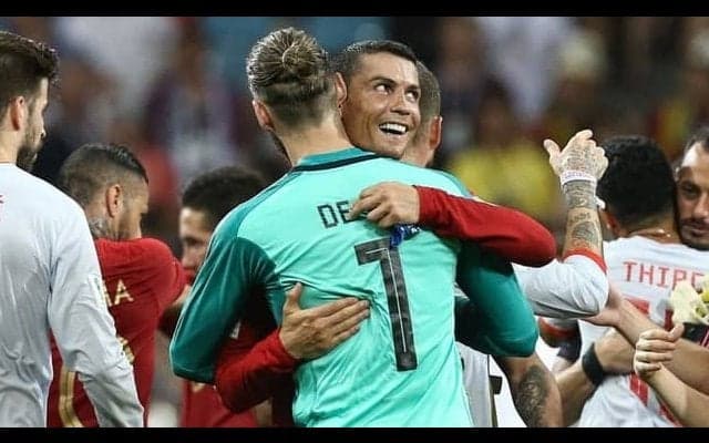 スペインとポルトガルが10月に対戦...ロナウドがハット達成したW杯以来