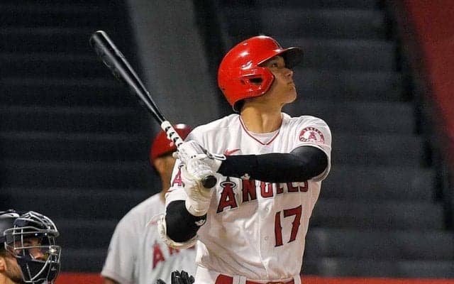 【MLB】大谷翔平、第4打席で同点の“弾丸”4号2ラン　井口資仁に並ぶ日本人4位の通算44本塁打