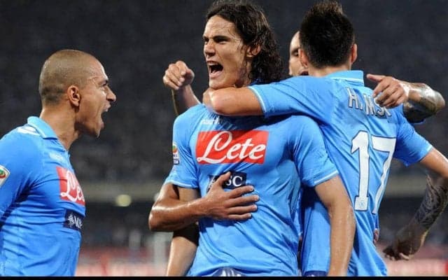 スカッと爽快！ナポリ時代のカバーニが放った豪快すぎる3発！【ハットトリック・ヒーローズ】