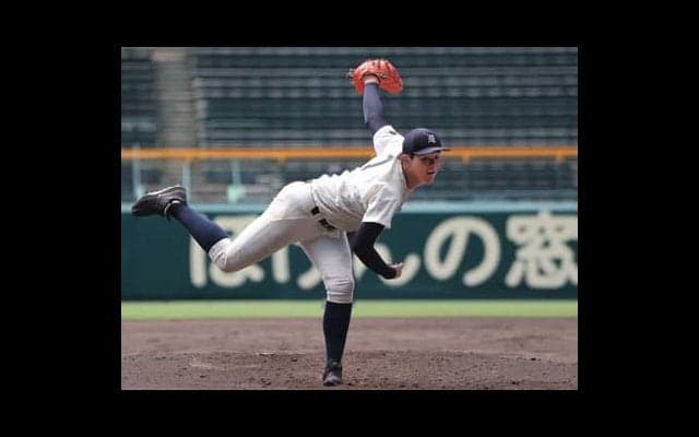 スカウト注目の大分商・川瀬が粘りの投球。気になる進路は大学かプロか