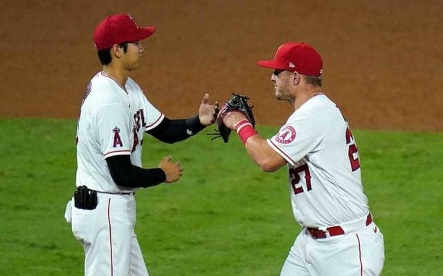 【MLB】大谷翔平、“BIG3”でアーチ初競演　連続スイング動画に米興奮「最高の眺め」