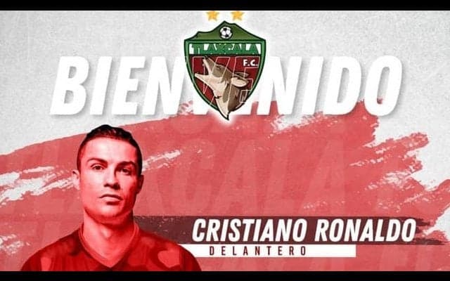 C・ロナウド、メキシコのクラブと契約！？