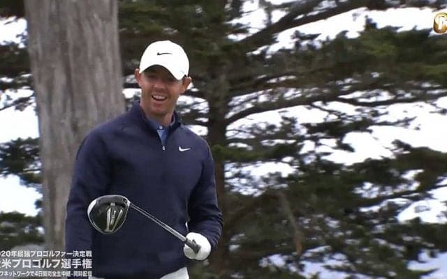 【動画】インパクト音が心地いいローリー・マキロイのスイング　全米プロゴルフ選手権