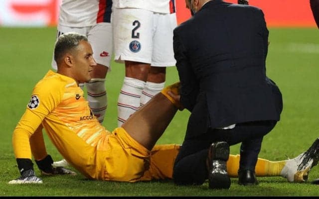 PSG、守護神ケイロル・ナバスが右ハムストリングを負傷