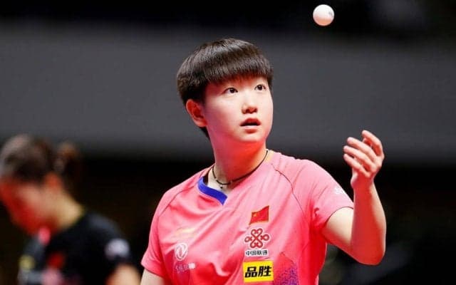 【中国卓球】19歳・孫穎莎、女子シングルス優勝　東京五輪模擬大会2冠達成