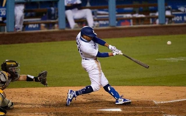 390億円男ド軍ベッツがMLB最多タイ6度目の1試合3発　史上最速となる27歳で達成