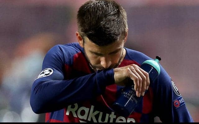 8失点惨敗で危機感…ピケ「あらゆる面で変化必要。誰も不可欠な存在じゃない」