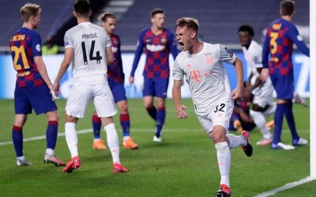 バイエルン8-2大勝　ドイツメディアも狂喜「バルサに辱め」「メッシを叩き出した」