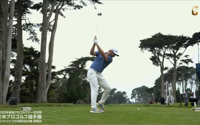 【動画】これがGGスイング　マシュー・ウルフのドライバーショット　全米プロゴルフ選手権