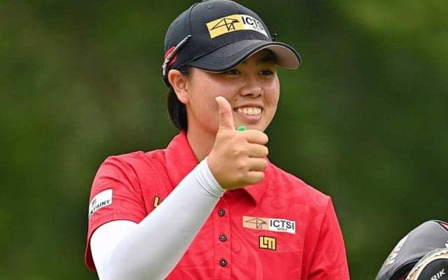 笹生優花が21世紀生まれ初V　19歳新人が「63」で2位に4打差圧勝