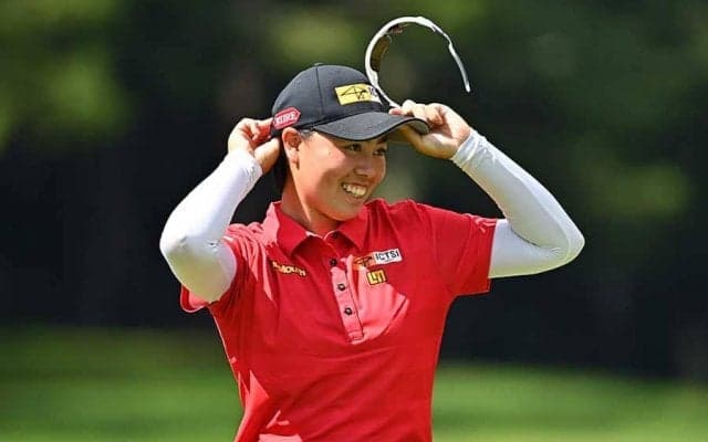 笹生優花、21世紀生まれ初V「最後はびびった」　師匠尾崎将司は「褒めてくれるかな」