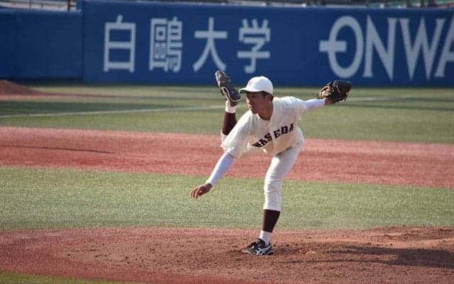 徳山壮磨、圧巻の1安打完封勝利！【8/16 春季東京六大学野球 早稲田大学vs立教大学】