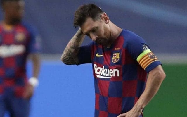 歴史的大敗の裏で　ハーフタイムの呆然メッシに海外辛辣「精神的に負けている」