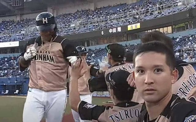 「竹の子みたい」「つぶらな瞳」　ハム中田17号の主役を奪う杉谷にファン爆笑