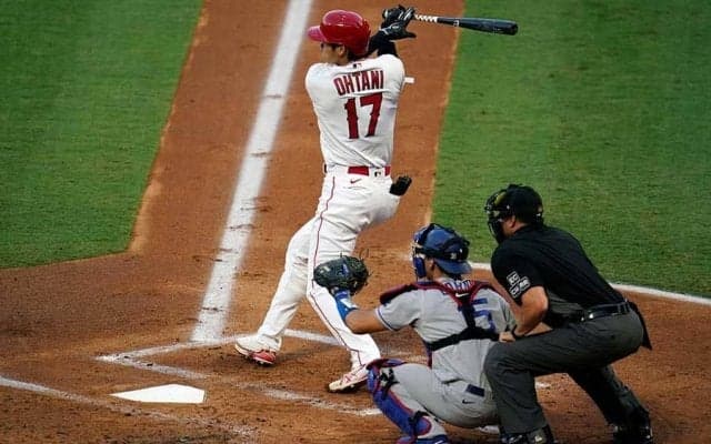 【MLB】大谷翔平、第1打席で“新庄超え”右前打　通算216安打で日本人歴代10位に浮上