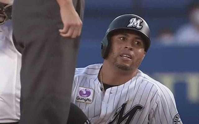 メジャー126盗塁の実力発揮？　ロッテ・マーティンの3盗塁にファン「俊足アリス」