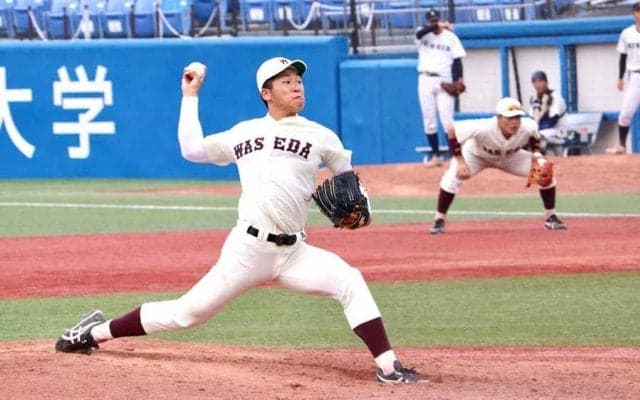 【大学野球】大阪桐蔭V腕の早大徳山、8回1死までノーノー快投　敵将脱帽「後半は手も足も出ず…」