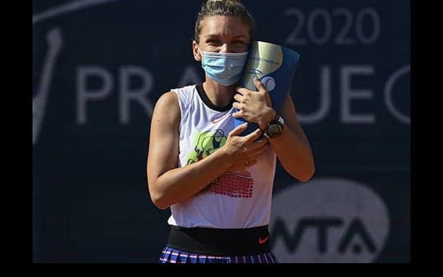  ハレプがV「最初は心配した」 