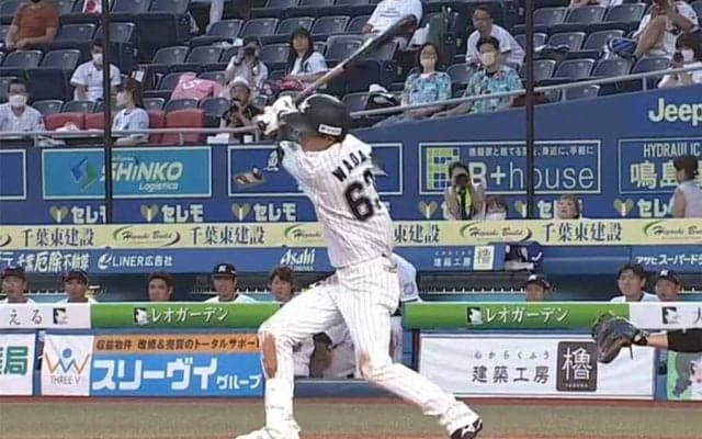 ロッテ和田の“電光石火”3安打3盗塁動画にファン興奮「辛口の有藤さんもニッコリ」