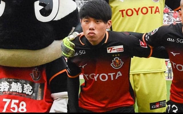 【Jリーグ出場停止情報】名古屋のレギュラーSB成瀬竣平が次節欠場へ