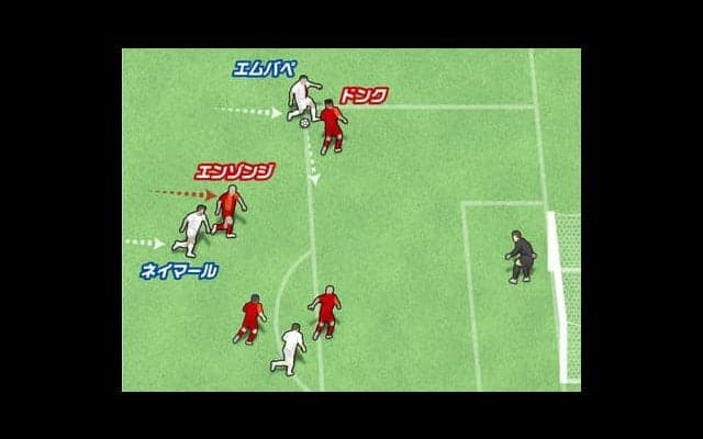 ネイマール×エムバペが最強である理由。即興コンビプレーの中身